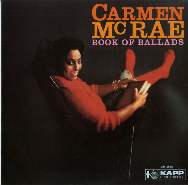 Carmen McRae - Book Of Ballads (LP, Album, RE)