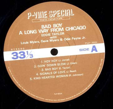 Eddie Taylor (2) - Bad Boy A Long Way From Chicago (LP)