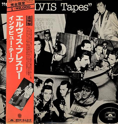 Elvis Presley - The ELVIS Tapes (LP, P/Mixed, Promo)