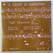 Tadd Dameron And His Orchestra - A Study In Dameronia(10", Album, M...