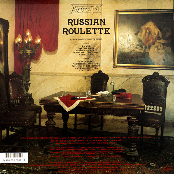 Accept - Russian Roulette (LP, Album)