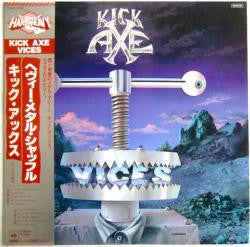 Kick Axe - Vices (LP, Album)