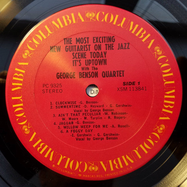 The George Benson Quartet - It's Uptown (LP, Album)