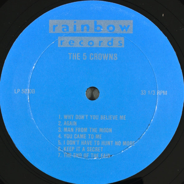 The Five Crowns - The Rainbow Sessions (LP, Album, Comp)