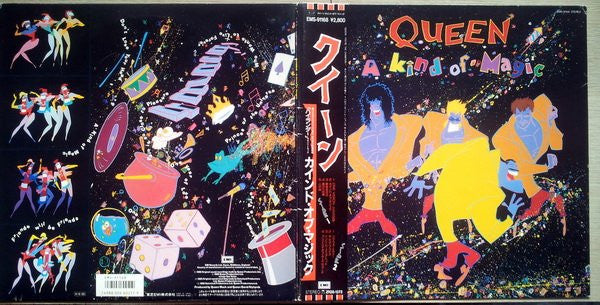 Queen - A Kind Of Magic (LP, Album, Gat)