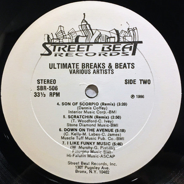 Various - Ultimate Breaks & Beats (LP, Comp)
