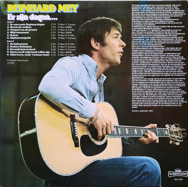 Reinhard Mey - Er Zijn Dagen.... (LP, Album)