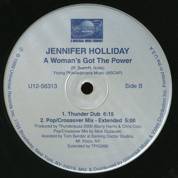 Jennifer Holliday - A Woman's Got The Power (12"")
