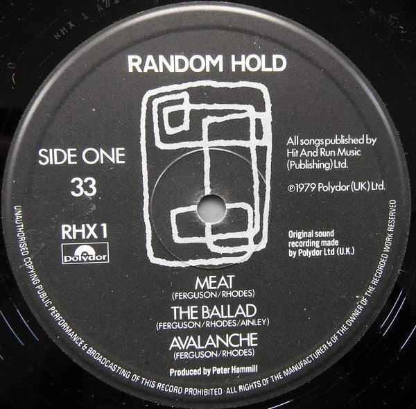 Random Hold - Random Hold (12"", EP)