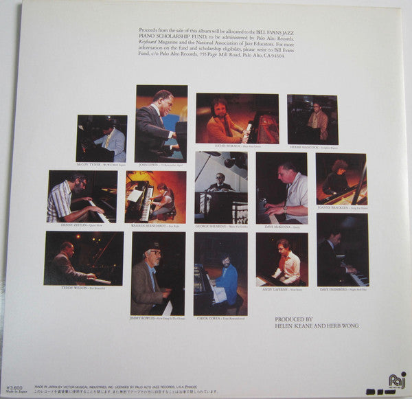 Various - Bill Evans ~ A Tribute (2xLP, Album, Gat)