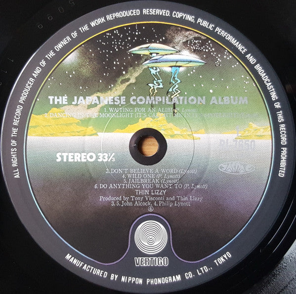 Thin Lizzy - The Japanese Compilation Album (LP, Album, Comp)