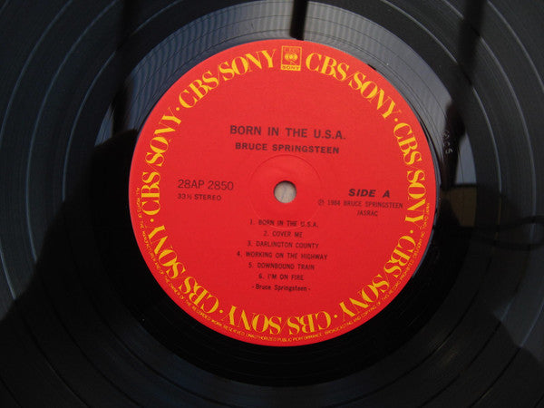 Bruce Springsteen - Born In The U.S.A. (LP, Album, RE)