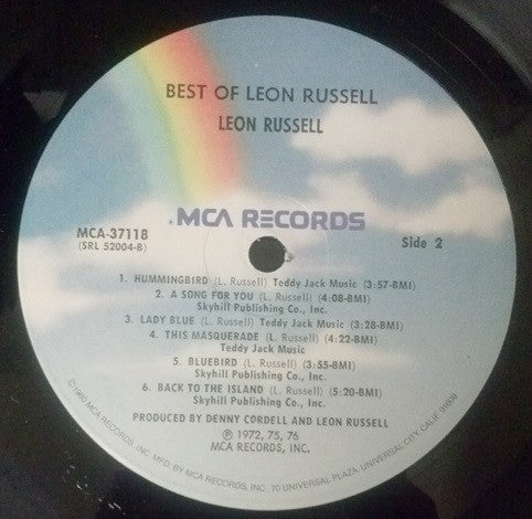 Leon Russell - Best Of Leon (LP, Comp, RM)