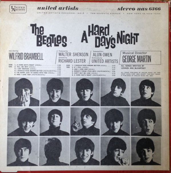 The Beatles - A Hard Day's Night (Original Motion Picture Sound Tra...