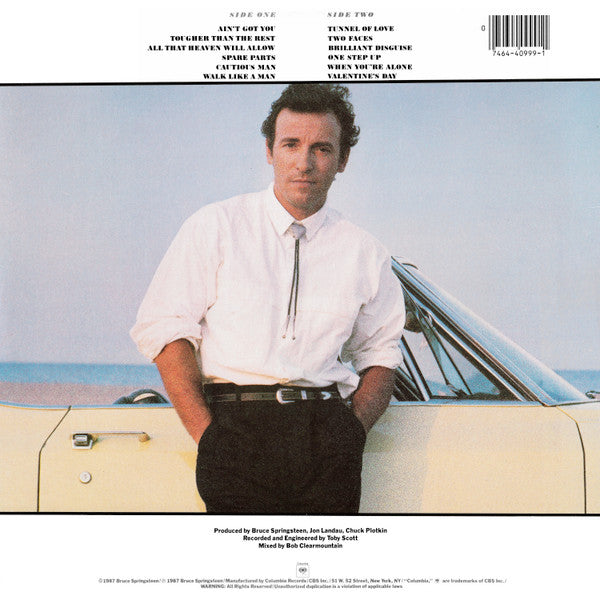 Bruce Springsteen - Tunnel Of Love (LP, Album, Car)