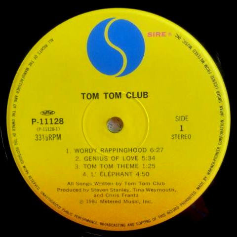 Tom Tom Club - Tom Tom Club (LP, Album)