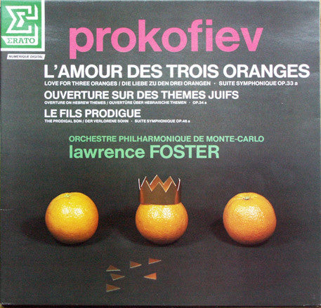 Sergei Prokofiev - L'amour Des Trois Oranges(LP, Album)