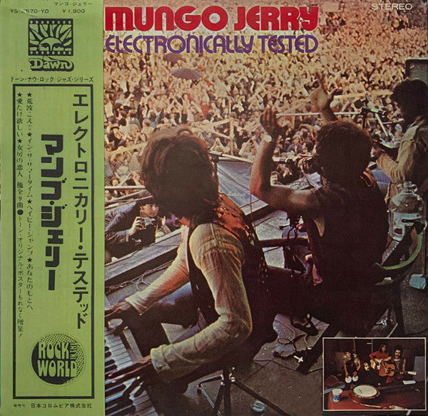 Mungo Jerry - Electronically Tested (LP, Album, Promo, Gat)