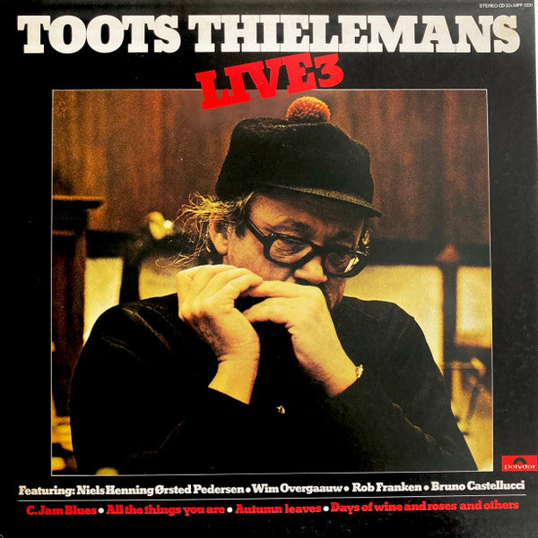 Toots Thielemans - Live 3 (LP, Album)