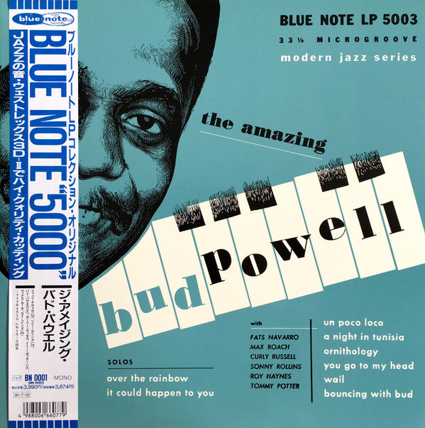 Bud Powell - The Amazing Bud Powell (LP, Album, Mono, Ltd, RE)