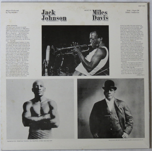 Miles Davis - Jack Johnson (Original Soundtrack Recording)(LP, Albu...