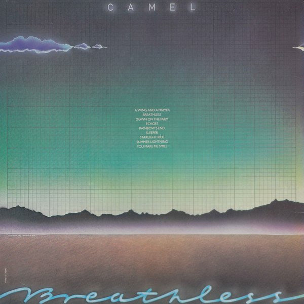 Camel - Breathless (LP, Album, Wid)