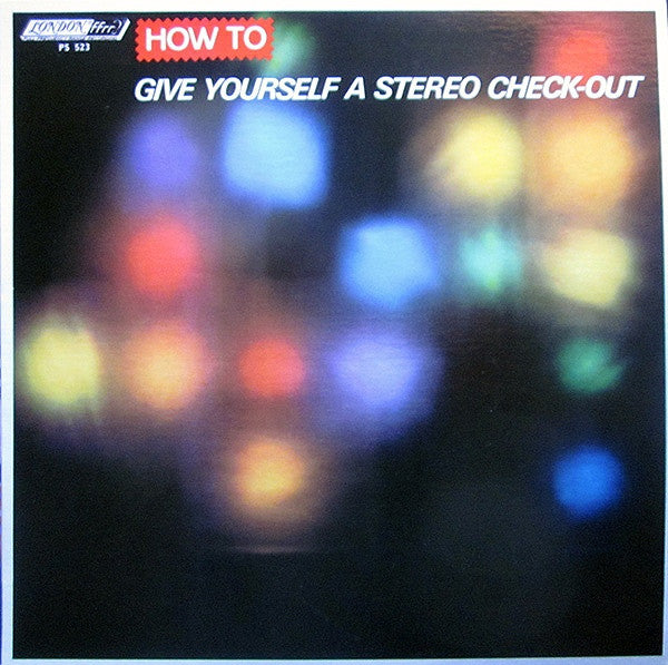 No Artist - How To Give Yourself A Stereo Check-Out (LP)