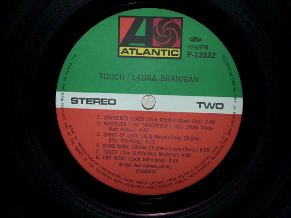 Laura Branigan - Touch (LP, Album)