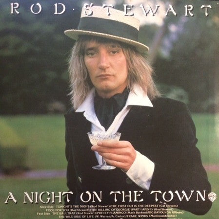 Rod Stewart - A Night On The Town (LP, Album, RE)