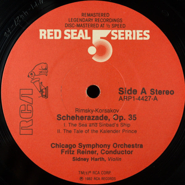 Fritz Reiner - Scheherazade(LP, RE, RM)