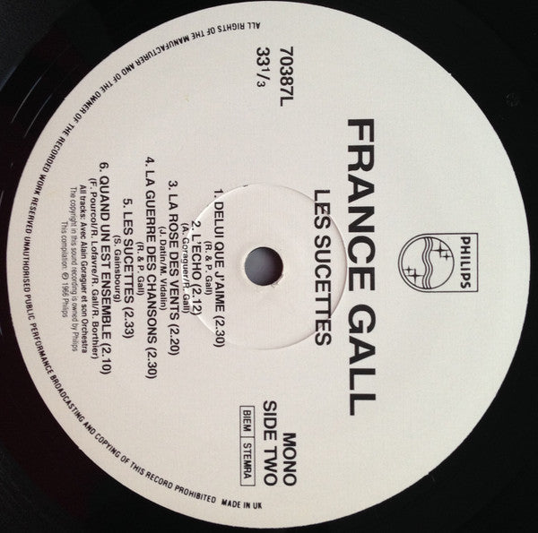 France Gall - FG (LP, Album, Mono)