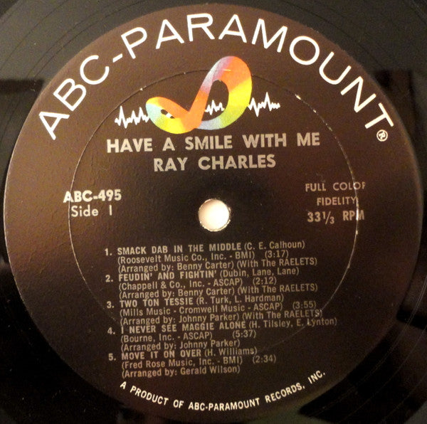 Ray Charles - Have A Smile With Me (LP, Album, Mono)