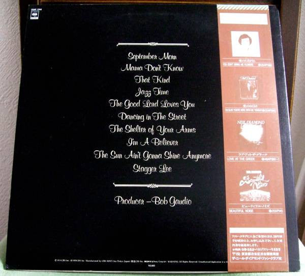 Neil Diamond - September Morn (LP, Album)