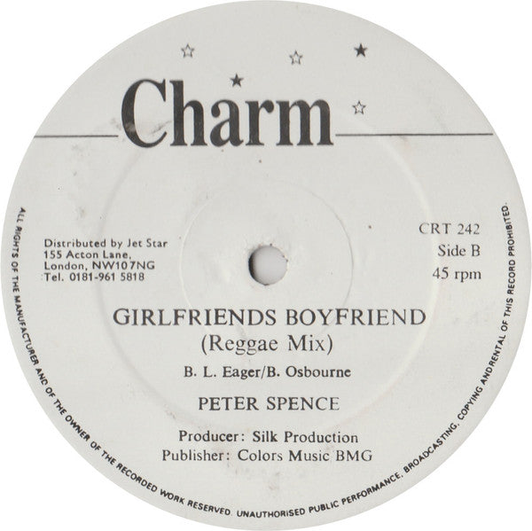 Gwen McCrae - Girlfriend's Boyfriend (Reggae Mix)(12")