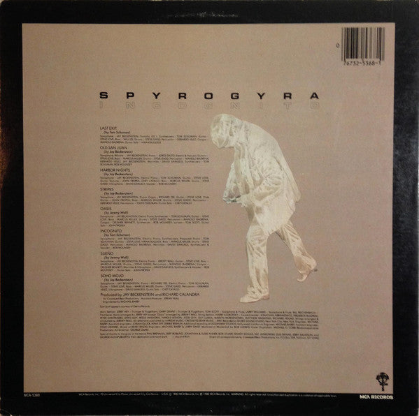 Spyro Gyra - Incognito (LP, Album, Pin)