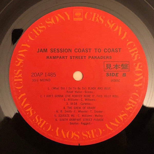 Eddie Condon And His All-Stars - Jam Session Coast-To-Coast(LP, Mono)