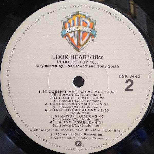 10cc - Look Hear? (LP, Album)