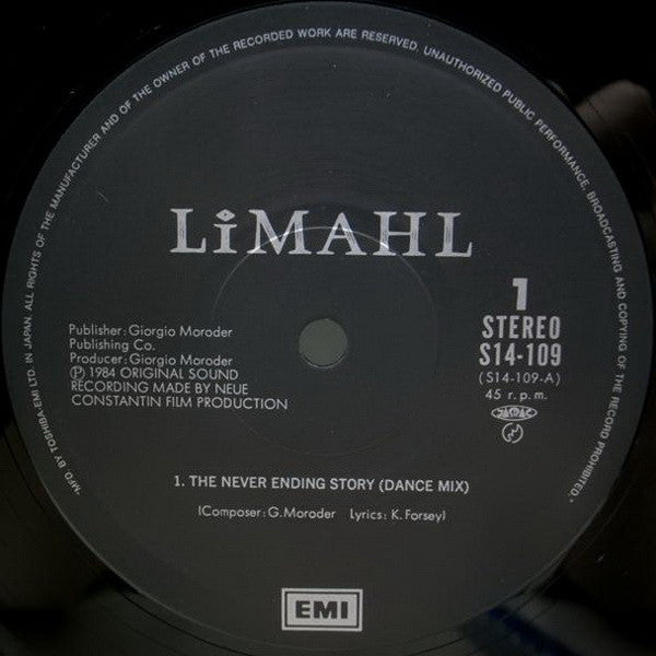Limahl - The NeverEnding Story (12"")