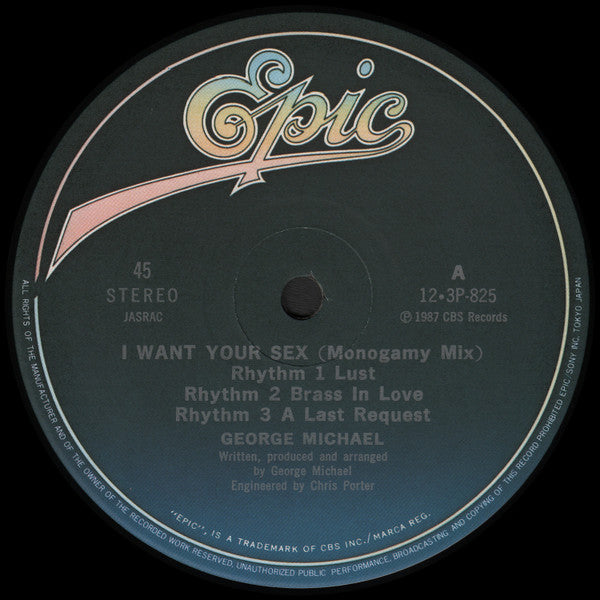 George Michael - I Want Your Sex (12"", Single)