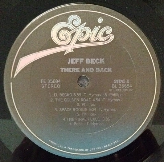 Jeff Beck - There & Back (LP, Album, Ter)