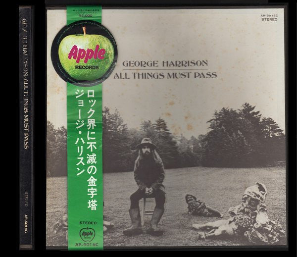 George Harrison - All Things Must Pass(3xLP, Album, Bur + Box)