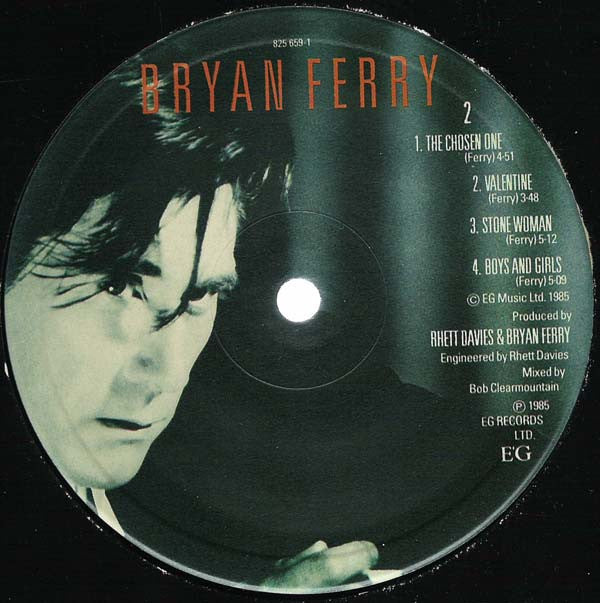 Bryan Ferry - Boys And Girls (LP, Album)