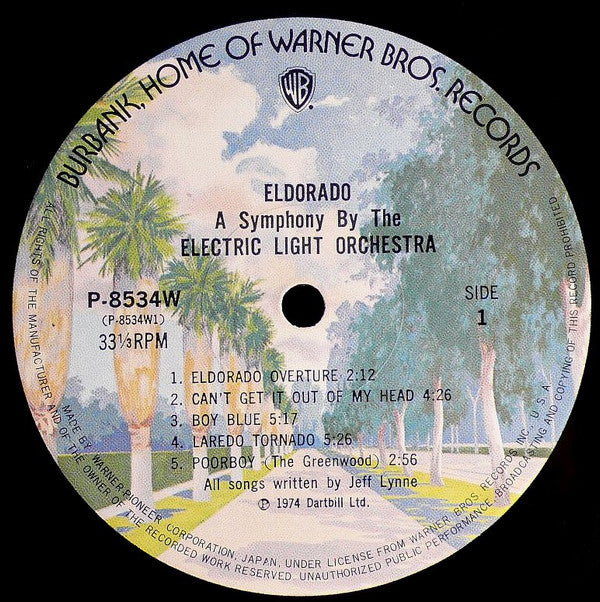 Electric Light Orchestra - Eldorado - A Symphony By The Electric Li...