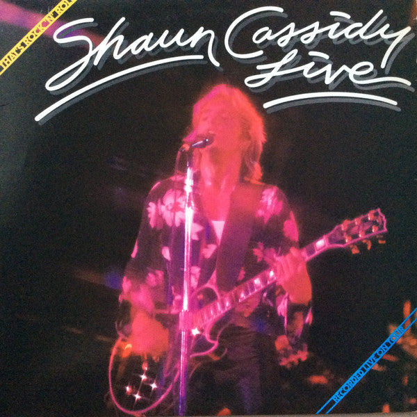 Shaun Cassidy - Live - That's Rock'N Roll (LP, Album)