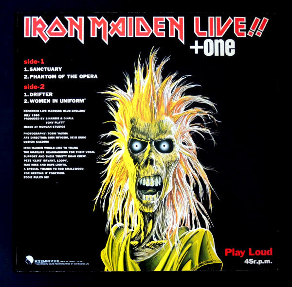 Iron Maiden - Live!! +One (12"", EP)