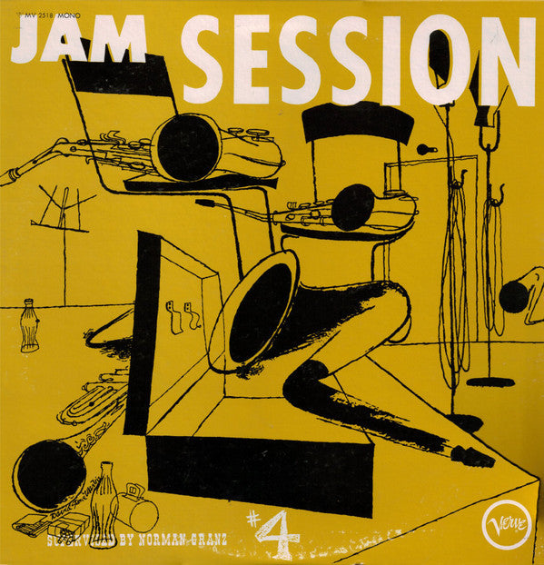 Various - Norman Granz' Jam Session #4 (LP, Album, Mono, RE)