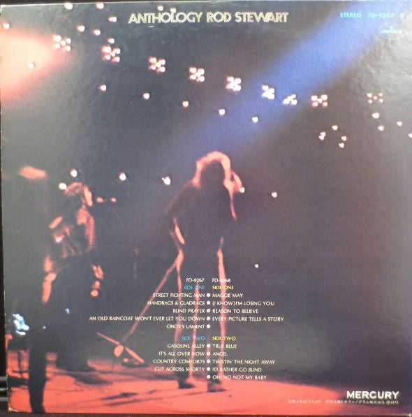 Rod Stewart - Anthology (2xLP, Comp)