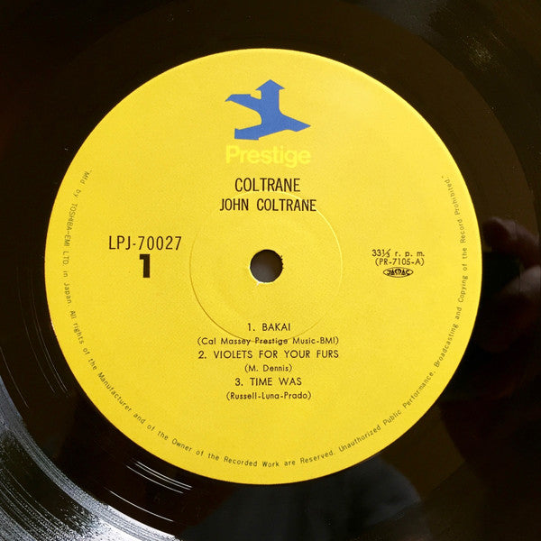 John Coltrane - Coltrane (LP, Album, RE)