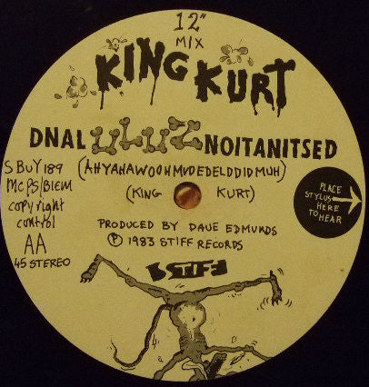 King Kurt - Destination Zululand (12"")