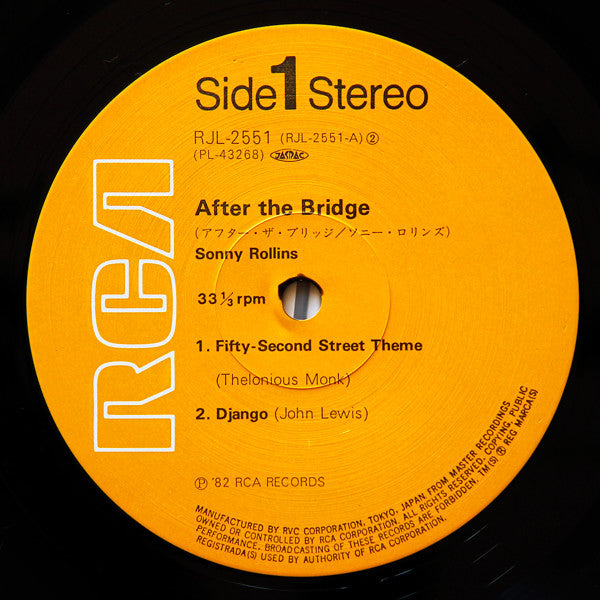 Sonny Rollins - After The Bridge (2xLP, Album, RE)